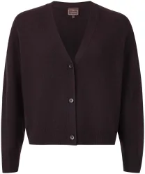 Cashmere Damen Cardigan braun S