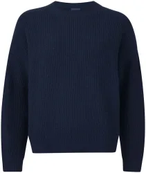 Cashmere Damen Pullover navy L