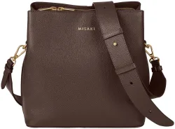 Misakï Handtasche dunkelbraun