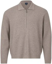Cashmere Herren Overshirt beige L