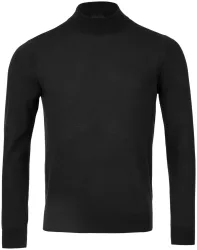 Cashmere Herren Pullover schwarz L