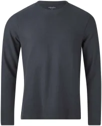 Naturaline Textil Naturaline Herren Shirt Langarm anthrazit S