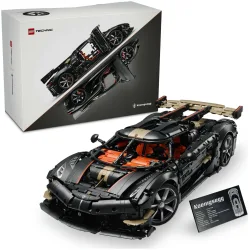 LEGO®, Lego 42232 Technic Koenigsegg Sadair''s Spear Hypercar, Konstruktionsspielzeug