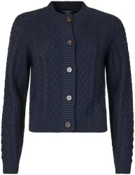 Naturaline Textil Naturaline Damen Cardigan dunkelblau XL