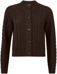 Naturaline Textil Naturaline Damen Cardigan braun XL
