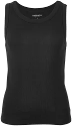 Naturaline Textil Naturaline Damen Top schwarz L