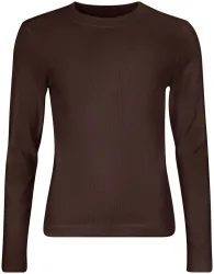 Naturaline Textil Naturaline Damen Shirt Langarm braun L
