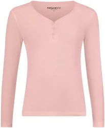 Naturaline Textil Naturaline Damen Shirt Langarm rose XS