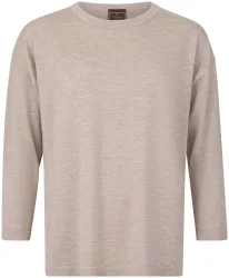 Cashmere Damen Sweater hellbraun L