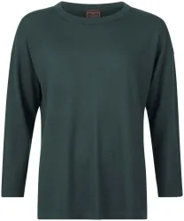Cashmere Damen Sweater dunkelgrün L