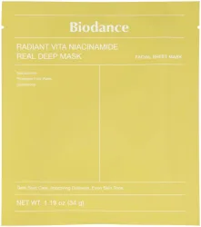 Biodance - Radiant Vita Niacinamide Real Deep Mask Set, 4 Stück