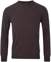 Cashmere Herren Pullover braun L