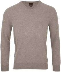 Cashmere Herren Pullover beige L