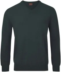 Cashmere Herren Pullover dunkelgrün XX