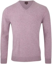 Cashmere Herren Pullover lila L