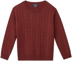 Cashmere Kinder Pullover rost 110/116