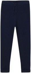Cashmere Kinder Hose navy 134/140