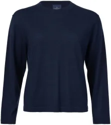 Cashmere Damen Pullover navy M