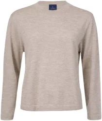 Cashmere Damen Pullover hellbraun L