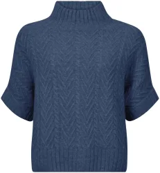 Cashmere Damen Pullover dunkelblau S