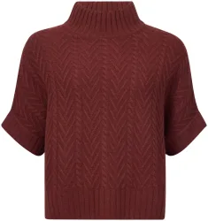 Cashmere Damen Pullover rost XL