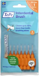 TePe Interdentalbürste Orange Iso1, 8 Stück