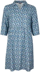Naturaline Textil Naturaline Damen Kleid blau L