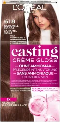 Casting Creme Gloss L'Oréal Paris Casting Crème Gloss Pflegende Intensivtönung 618 Karamell Mocca