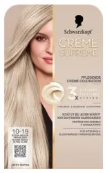Schwarzkopf Creme Supreme Pflegende Creme Coloration 10-19 Extra-Helles Perlblond