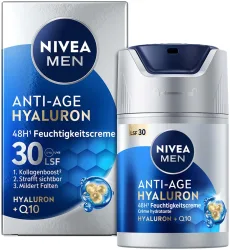 Nivea Men Anti-Age Hyaluron Feuchtigkeitscreme Lsf30 50ml
