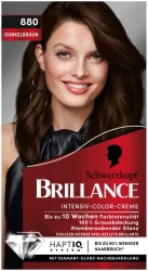 Schwarzkopf Brillance Intensiv-Color-Creme 880 Dunkelbraun