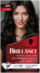 Schwarzkopf Brillance Intensiv-Color-Creme 890 Schwarz