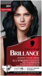 Schwarzkopf Brillance Intensiv-Color-Creme 891 Blauschwarz