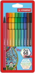 Stabilo Fasermaler Pen 68 10er Etui