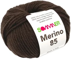 Sommer Merino 85 269 Handstrickgarn 100% Merino Superwash mocca 50g
