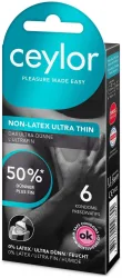 Ceylor Kondom Non Latex Ultra Thin 6 Stück