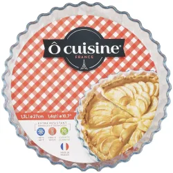 Ô-Cuisine Ôcuisine Kuchenform 1.3 L, Durchmesser 27cm