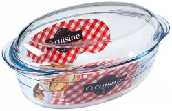 Ô-Cuisine Ôcuisine Bräter mit Deckel 4 L, 33x20x13cm