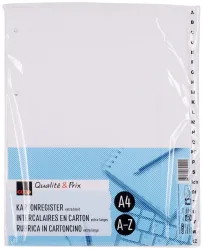 Coop Qualité & Prix Kartonregister A4 extra-breit A-Z