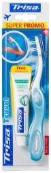 Trisa Travel Set Zahnbürste & Zahnpasta