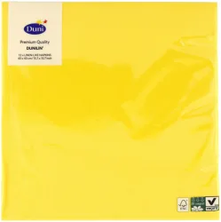 Duni Serviette Dunisoft 40x40cm gelb