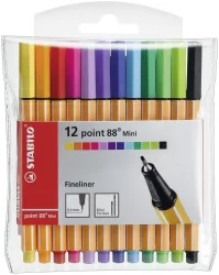 Stabilo Feinschreiber point 88 Mini 12er Etui