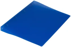 Ringbuch A4 4-Ring dunkelblau transp.