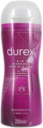Durex 2 in 1 Massage- und Gleitgel Aloe