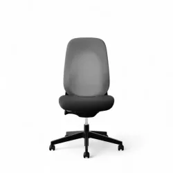 Office swivel chair Giroflex 40-4049 without armrests, Gray/Black, New, Ergonomic chair - ideal for flexible working