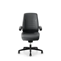 Swivel chair  Giroflex 60 without headrest & with folding armrests Gray/Black, New, Ergonomic chair - ideal for flexible working