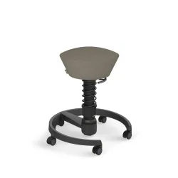 Aeris Swopper office stool Beige/Black, New, Dynamic sitting - ideal for healthy sitting