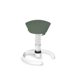 Aeris Swopper office stool Light green/White, New, Dynamic sitting - ideal for healthy sitting