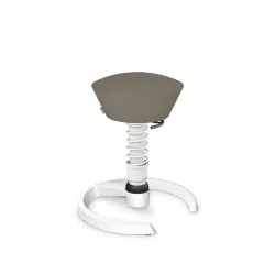 Aeris Swopper office stool Beige/White, New, Dynamic sitting - ideal for healthy sitting