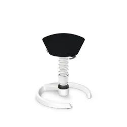 Aeris Swopper office stool Black/White, New, Dynamic sitting - ideal for healthy sitting